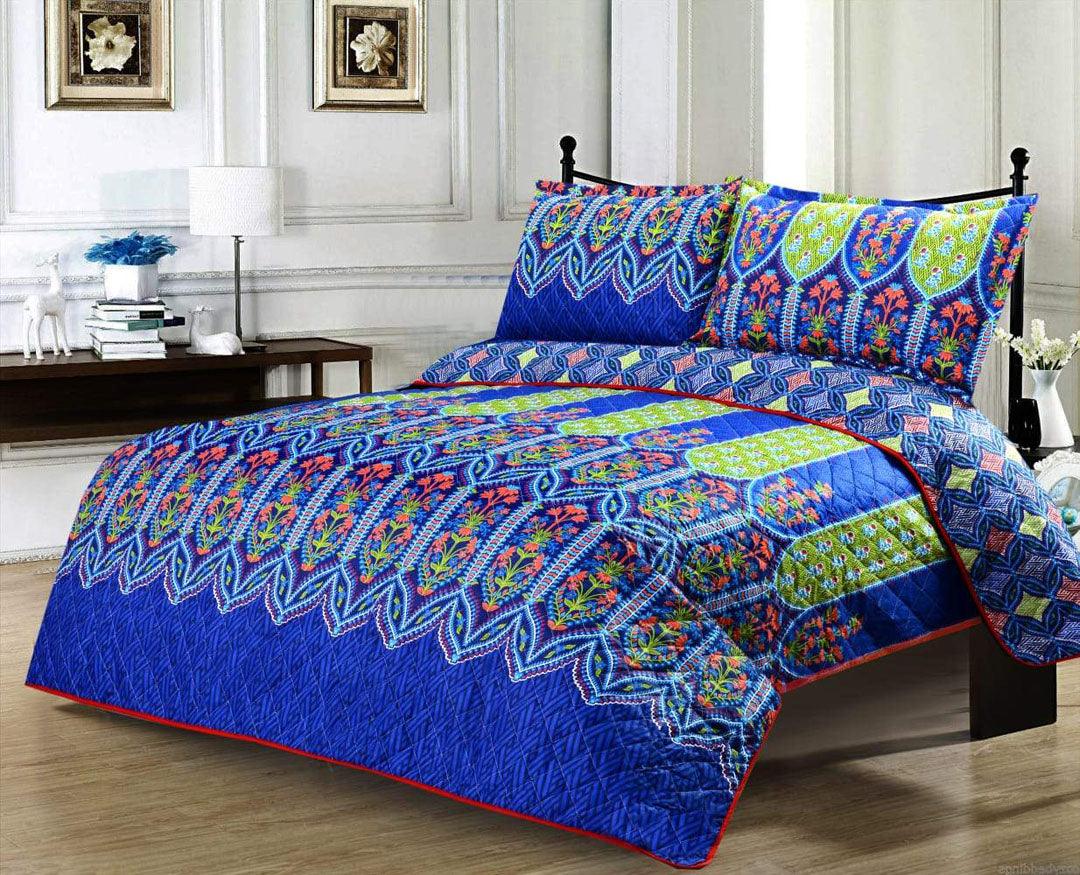 3 Pcs Printed Bedspread set NB-0058